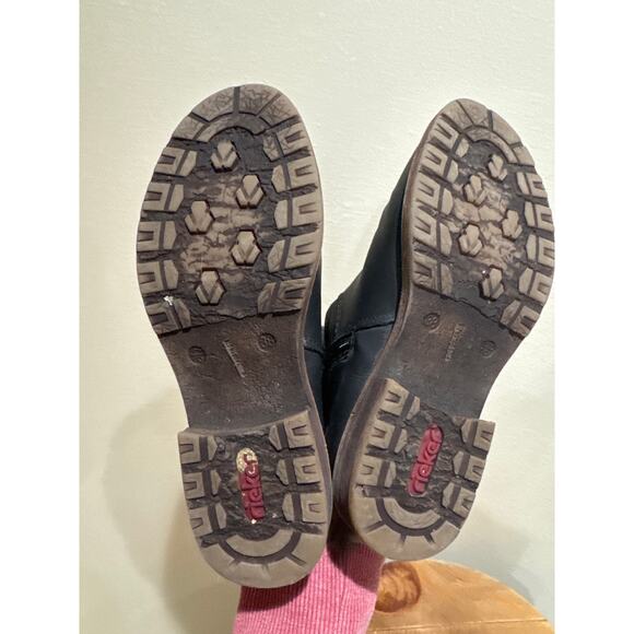 Rieker Dominika black riding boots size 38 (7) - Picture 6 of 7